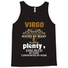 Virgo Hated By Many Wanted By Plenty Disliked By Some Confronted By No Tank Top