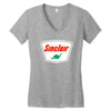 sinclair motor oils Women's V-Neck T-Shirt