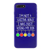 im not a guitar hero i was just doing my job iPhone 7 Plus Case
