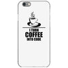 programmer turn coffee iPhone 6/6s Case