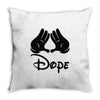 mickey mouse sexy dope Throw Pillow