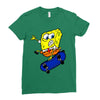 sponge board Ladies Fitted T-Shirt
