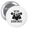 ancient swole'd dragon (black) Pin-back button