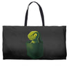pocket raptor Weekender Totes