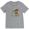 me and mr V-Neck Tee