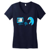 retweet Women's V-Neck T-Shirt