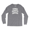 Teenage Daughter Surviver Long Sleeve Shirts