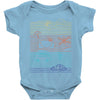 summer zone line Baby Onesie