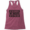 my biceps Racerback Tank