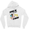 gold all in my ring Zipper Hoodie