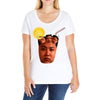 Kim Jong Un Ice T Ladies Curvy T-Shirt