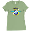 mv agusta style motorcycle Ladies Fitted T-Shirt