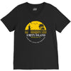 amity island jaws inspired movie shark printed V-Neck Tee