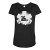 an ems halloween Maternity Scoop Neck T-shirt
