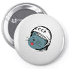 Astronaut Cat Pin-back button