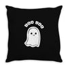 boo boo Throw Pillow