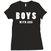 boys with abs Ladies Fitted T-Shirt
