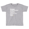 hobbit meals Toddler T-shirt