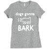 the janoskians dogs gonna bark Ladies Fitted T-Shirt