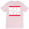 mad nyc new york city run fashion baseball jersey T-Shirt
