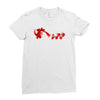 rolling into battle Ladies Fitted T-Shirt