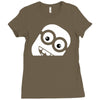 funny face funny Ladies Fitted T-Shirt