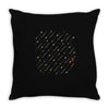 guns and swords and tacos Throw Pillow