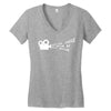 never judge a book by it's movie Women's V-Neck T-Shirt
