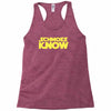 schmoes know Racerback Tank