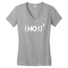 ( ho ! ) 3 Women's V-Neck T-Shirt