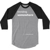 trending somewhere 3/4 Sleeve Shirt