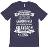 Super Cool Grandmother Of A Freaking Awesome Grandson T-Shirt