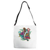 peacock Adjustable Strap Totes