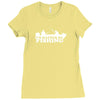 id rather be fishing Ladies Fitted T-Shirt