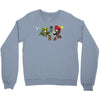 mario vs link Crewneck Sweatshirt