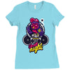 up all night Ladies Fitted T-Shirt