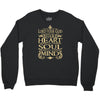 love the lord your god heart soul mind Crewneck Sweatshirt