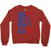 usa 2 Crewneck Sweatshirt