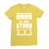 bars to the stars Ladies Fitted T-Shirt