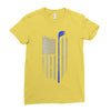 golfing Ladies Fitted T-Shirt