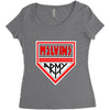 melvins army Women's Triblend Scoop T-shirt