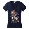 like mother like son Women's V-Neck T-Shirt