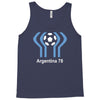 argentina 78 world cup 1978 retro football Tank Top