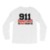 911 dispatcher heroes black logo Long Sleeve Shirts