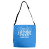 this is what an awesome chef looks like Adjustable Strap Totes