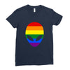 alien lgbt Ladies Fitted T-Shirt