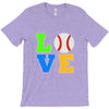 love baseball neon rhinestuds T-Shirt