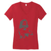 bruiser brody wrestling legend 80s wrestler fan Women's V-Neck T-Shirt