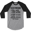 Electrician 3/4 Sleeve Shirt