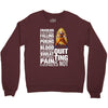 super saiyan quitting is not Crewneck Sweatshirt